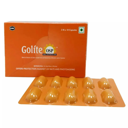 Golite Oral Sun Protection (OSP ) Capsules ( 3 x 10 Capsule) Pack