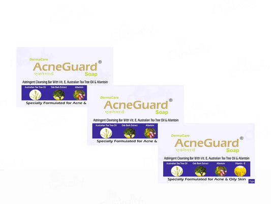 Acneguard Soap ( 3 x 75 gm )