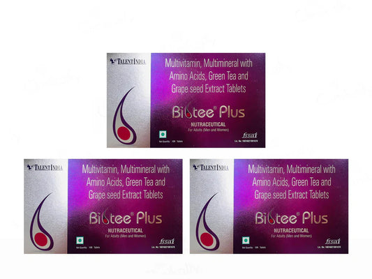 Biotee Plus Tablet ( 3 x 10 Tablets )