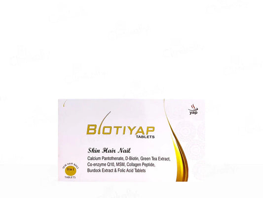 Biotiyap Tablet For Skin, Hair And Nail ( 10 Tablets )