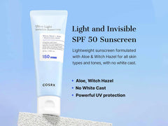 COSRX Ultra-Light Invisible Sunscreen SPF 50 PA++++ ( 50 ML )