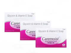Caremoist Moisturising Soap(3 x 75 gm)