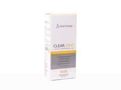 Ceuticoz Clear Zinc Tinted Sunscreen Gel SPF 50 ( 50 GM )