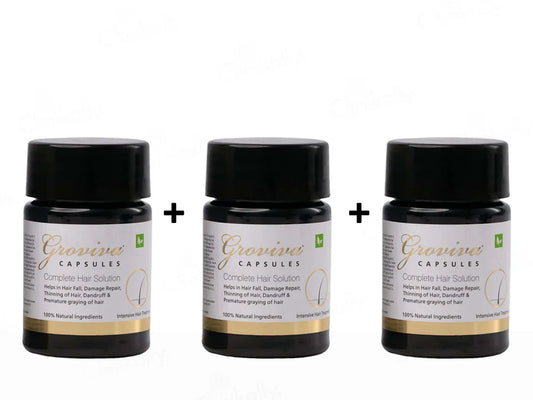 Groviva Complete Hair Solution Capsule (3 x 10 Capsules)