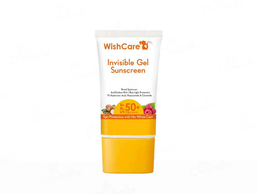 WishCare Invisible Gel Sunscreen SPF 50+ PA++++ ( 50 GM )