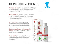 Ketorus-AF Anti Fungal Body Wash ( 100 ML )
