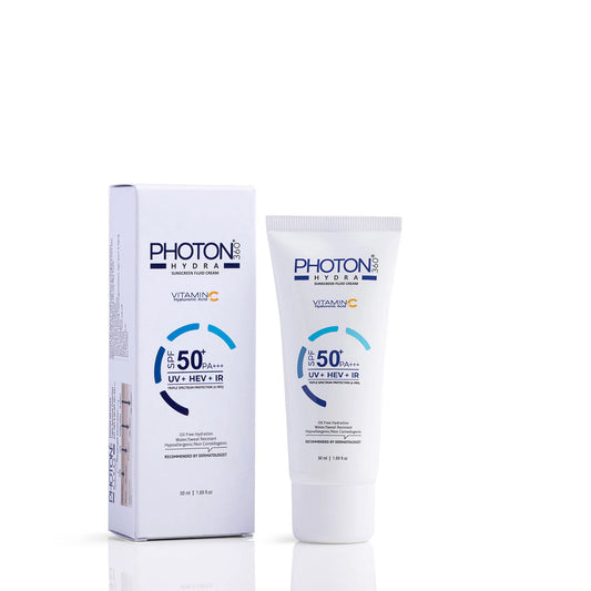 Aclaris Photon 360 Hydra Sunscreen Fluid Cream SPF 50+