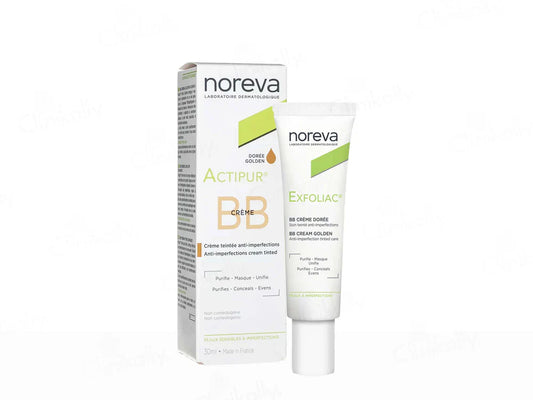 Noreva Exfoliac BB Anti-Imperfections Tinted Cream - Doree Golden ( 30 ML )