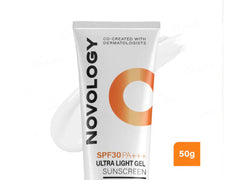 Novology Ultra Light Gel Sunscreen SPF 30 PA+++ ( 50 GM )