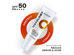 Novology Ultra Light Gel Sunscreen SPF 50 PA++++ ( 50 GM )
