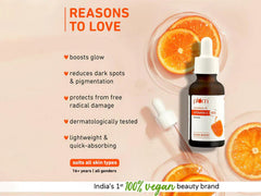 Plum 15% Vitamin C Glow Boost Face Serum With Mandarin ( 20 ML )