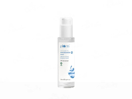 Plum 3% Niacinamide Face Toner With Rice Water & Oat Extract ( 150 ML )