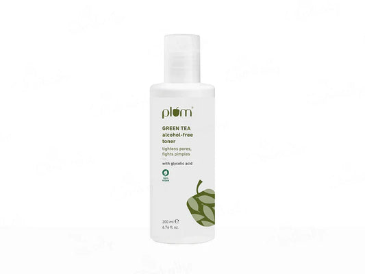 Plum Green Tea Alcohol-Free Face Toner With Glycolic Acid ( 200 ML )