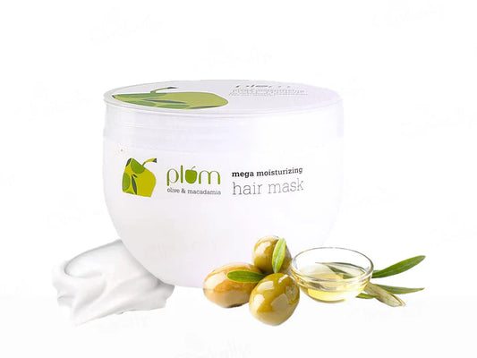 Plum Olive & Macadamia Mega Moisturizing Hair Mask ( 250 GM )