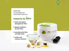 Plum Olive & Macadamia Mega Moisturizing Hair Mask ( 250 GM )