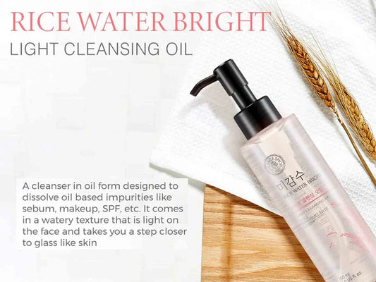 The Face Shop Rice Water Bright Light Cleansing Oil ( 150 ML )