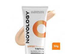 Novology Tinted Sunscreen SPF 50 PA++++ ( 50 GM )