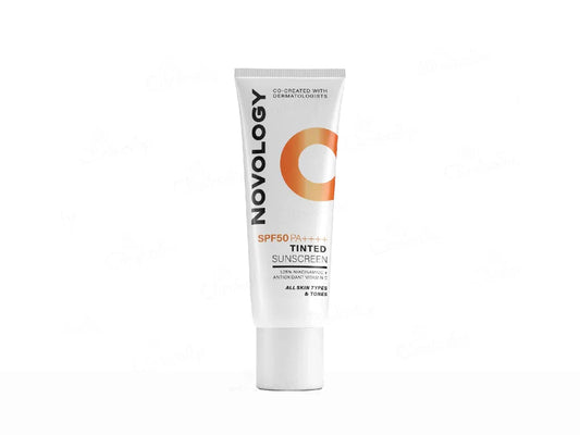 Novology Tinted Sunscreen SPF 50 PA++++ ( 50 GM )