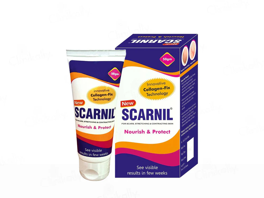 Scarnil Stretch Mark & Scar Therapy Cream (50 GM)