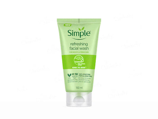 Simple Kind To Skin Refreshing Facial Wash(150 ml)
