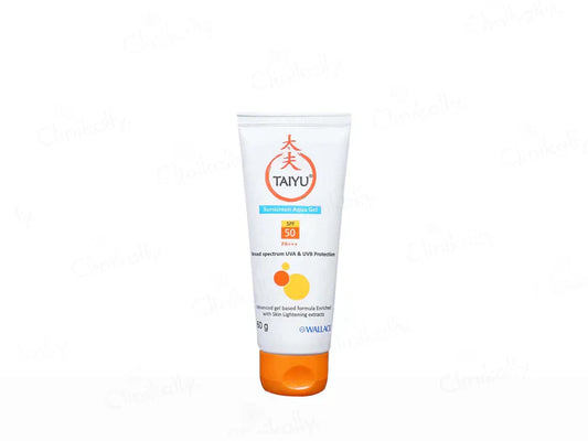 Taiyu Sunscreen Aqua Gel SPF 50 PA+++ ( 60 GM )