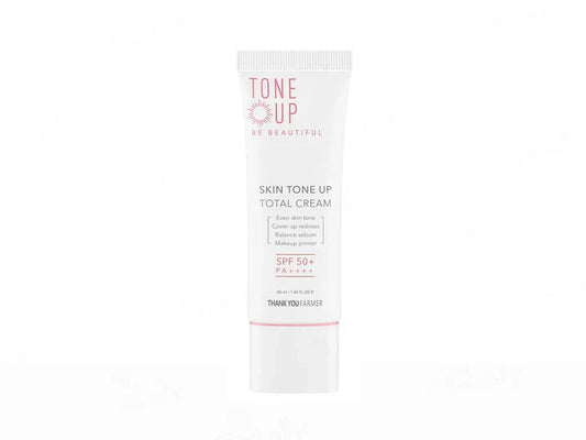 Thank You Farmer Be Beautiful Skin Tone-Up Total Cream SPF 50+ PA++++(40 ml)