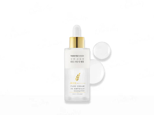 Thank You Farmer Rice Pure Cream In Ampoule(50 ml)