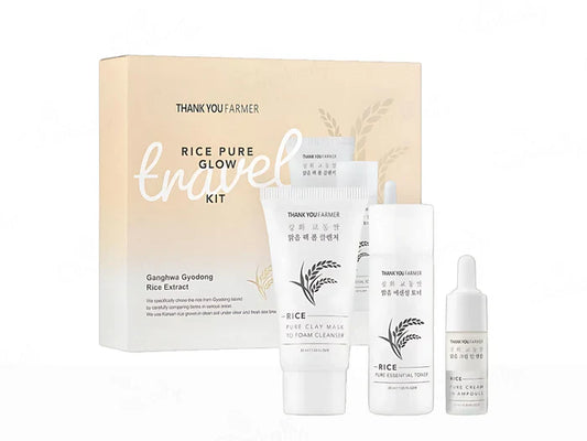 Thank You Farmer Rice Pure Glow Travel Kit(1 Kit)