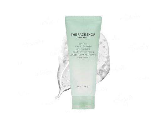 The Face Shop Tea Tree Pore Clarifying Gel Cleanser ( 150 ML )