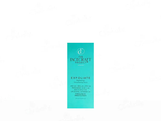 The Facecraft Project Exfoliate Brightening Smoothening Depigmentation Serum(10 ml)