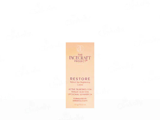 The Facecraft Project Restore Retinol Skin Brightening Cream(15 gm)