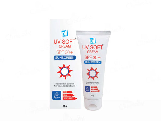 UV Soft Cream Sunscreen SPF 30+ ( 50 GM )