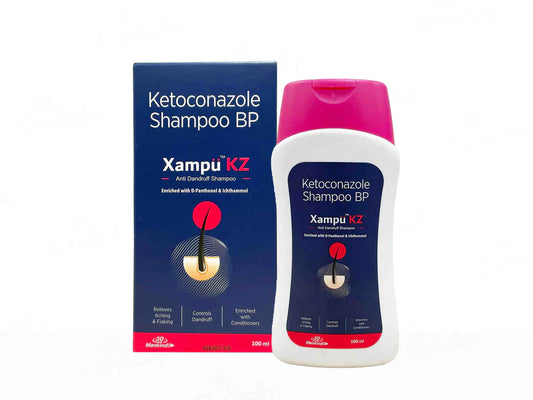 Xampu-KZ Anti-Dandruff Shampoo (100 ML)