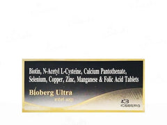 Bioberg Ultra Hair Supplement Tablet(10 Tablets)
