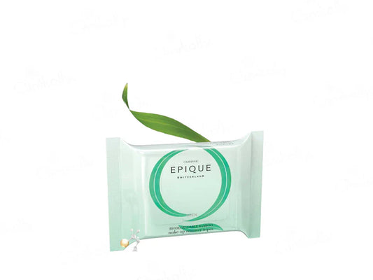 Epique Biodegradable Bamboo Make-up Remover Wipes ( 30 Wipes )