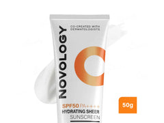 Novology Hydrating Sheer Sunscreen SPF 50 PA++++ ( 50 GM )