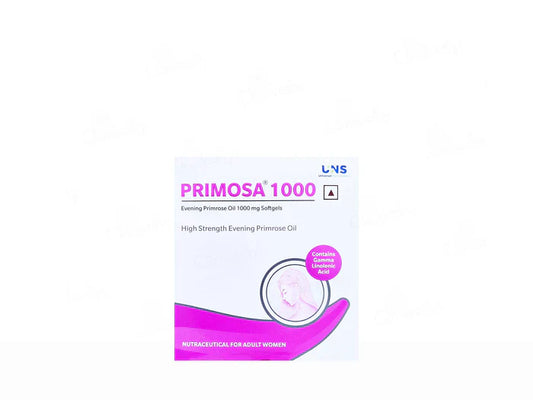 Primosa 1000 Soft Gelatin Capsule(15 Capsules)