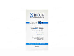 Z Block Zinc Oxide Sunscreen Gel SPF 50+ PA+++(50 gm)