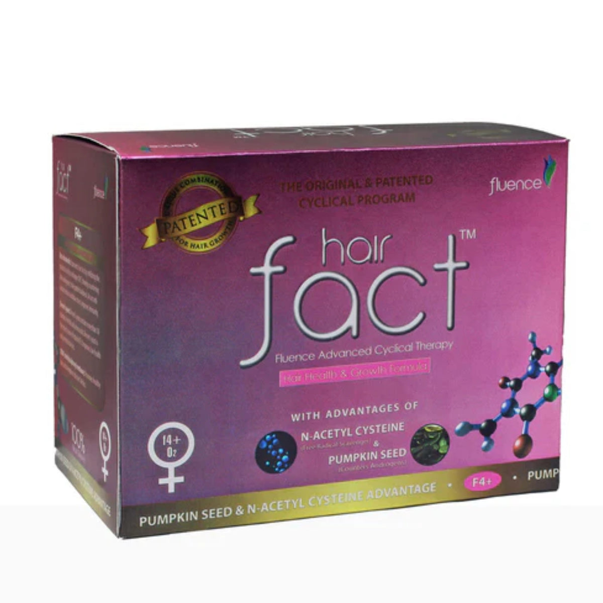 Hair Fact Fluence Advanced Cyclical Therapy (Women) F4+O2 ( 1 KIT )