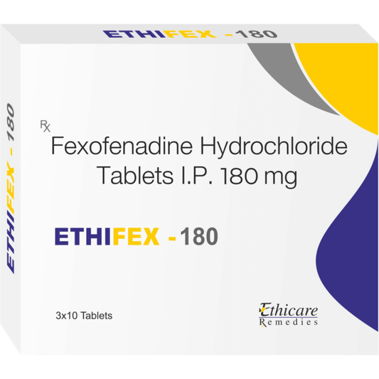 Ethifex- 180mg Tablets (10 Tabs x 1 Strip)