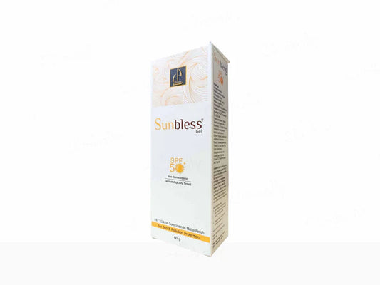 Sunbless SPF 50+ PA+++ Silicon Sunscreen Gel ( 60 GM )