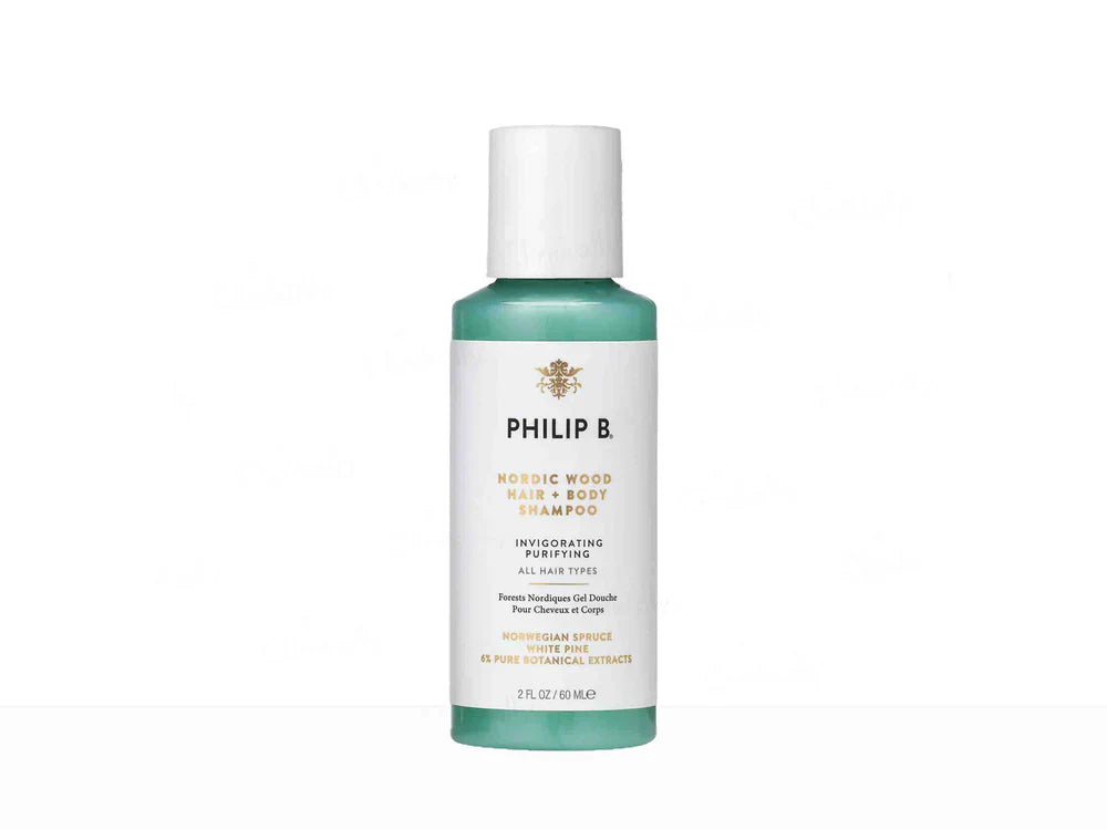 Philip B Nordic Wood Hair + Body Shampoo(60 ml)