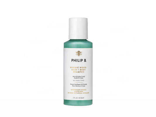 Philip B Nordic Wood Hair + Body Shampoo(60 ml)