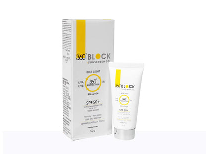 360 Block Sunscreen Gel SPF 50+ (50 ML)