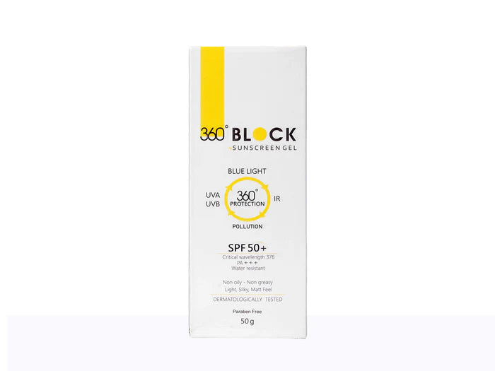 360 Block Sunscreen Gel SPF 50+ (50 ML)