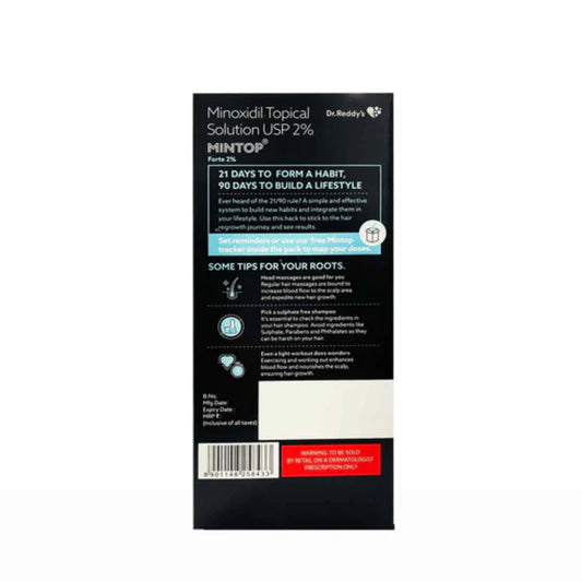 Mintop Forte 2% Solution  (60ML)