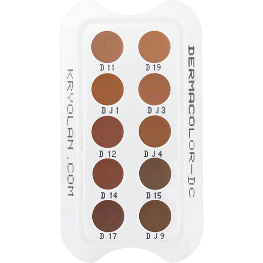 Dermacolor Shade Card 10 Colors-DC(2g)