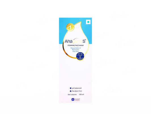 Ahaglow S Foaming Face Wash ( 100 ML )
