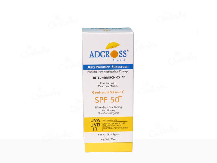 Adonis Adcross SPF 50+ Aqua Sunscreen Gel ( 75 ML )