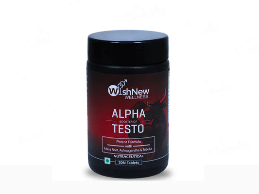 WishNew Wellness Alpha Booster of Testo Tablet(30 Tablets)